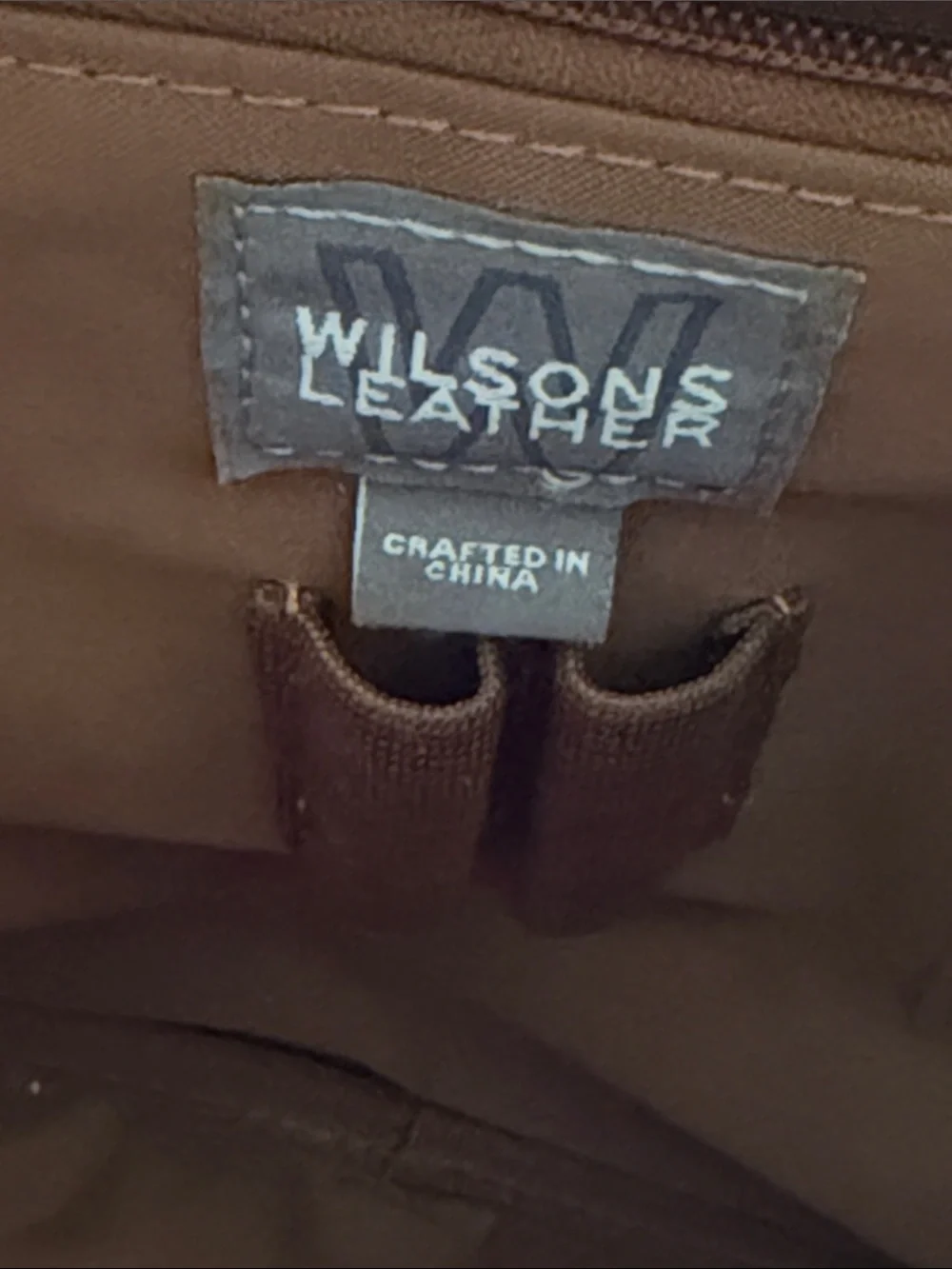 Wilsons Leather classic camel